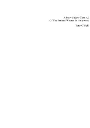 [Galley Beggar Singles 04] • A Story Sadder Than All the Bruised Whores in Hollywood